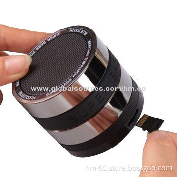 Wireless Mini Portable Bluetooth Speaker, Super Bass USB Hands-free, OEM/ODM Orders are Welcome